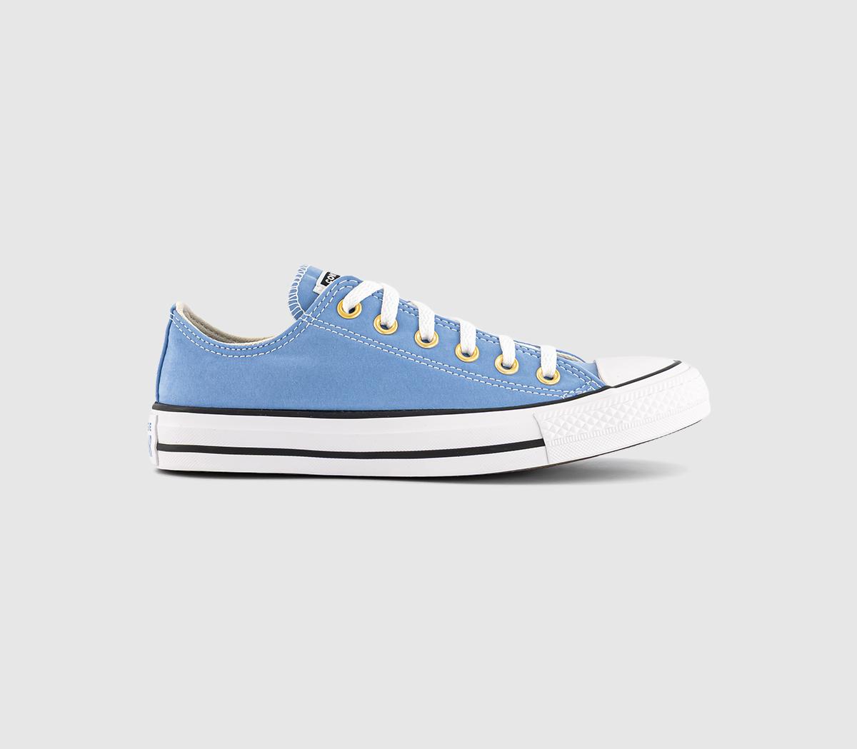 ConverseConverse All Star Low TrainersOpen Sky White Gold