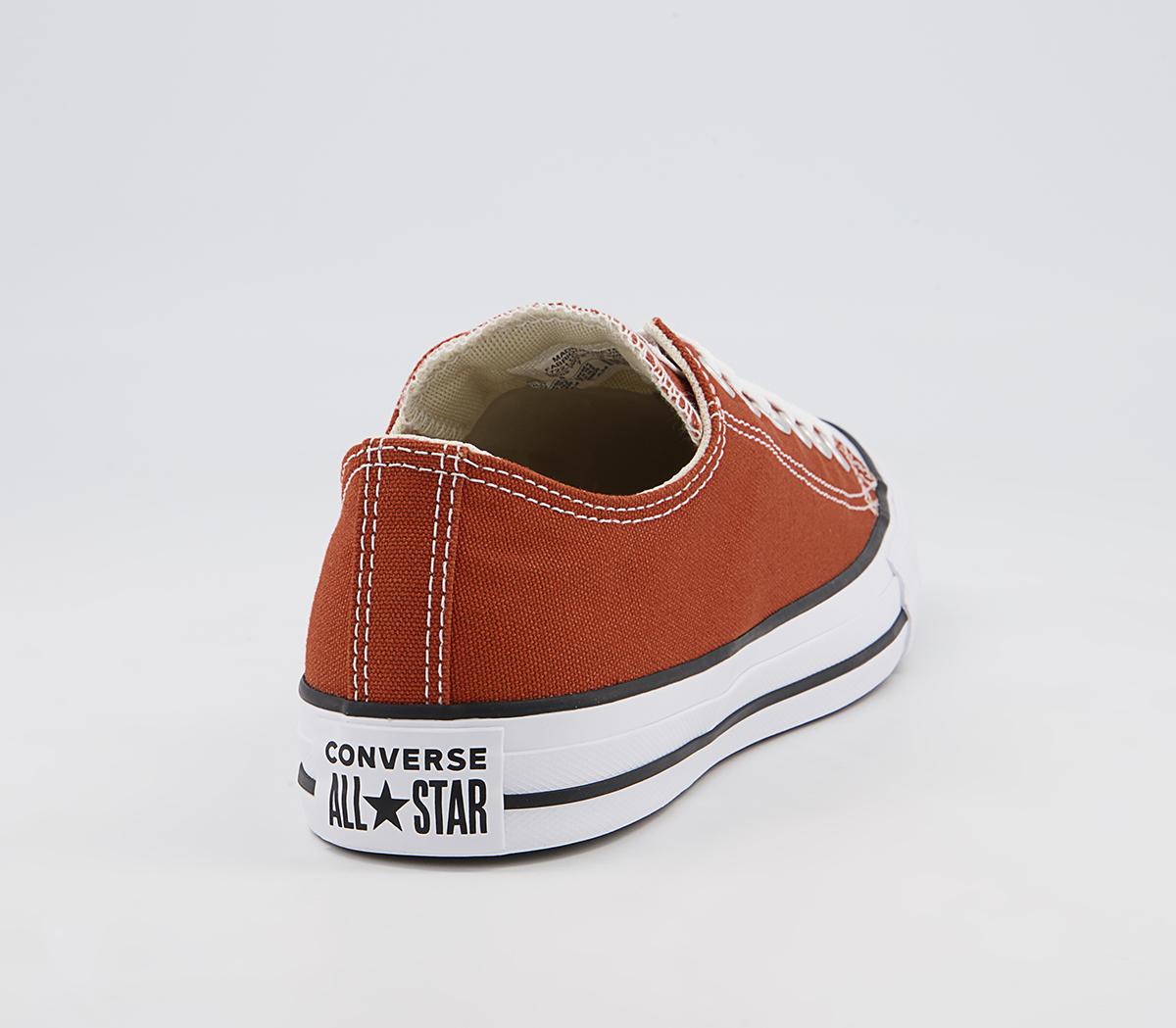 Converse Converse All Star Low Trainers Converse Converse All Star Low Trainers Red Earth