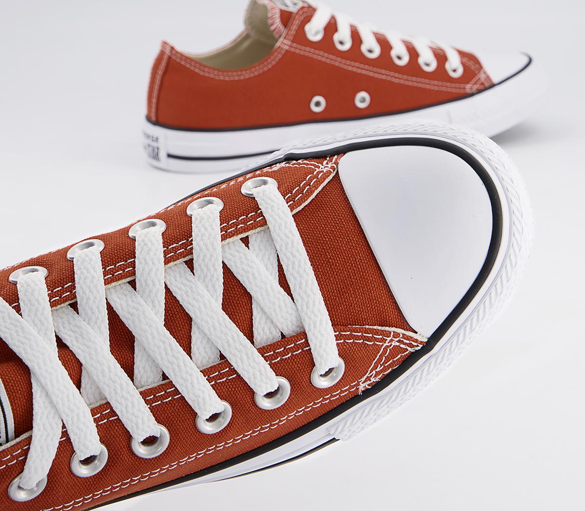 Converse Converse All Star Low Trainers Converse Converse All Star Low Trainers Red Earth