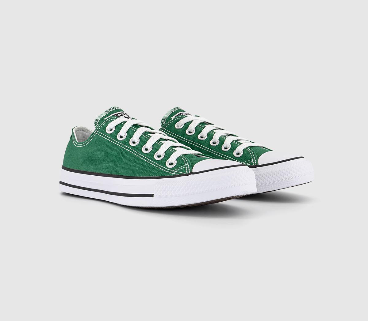 Converse All Star Low Trainers Amazon Green, 4.5
