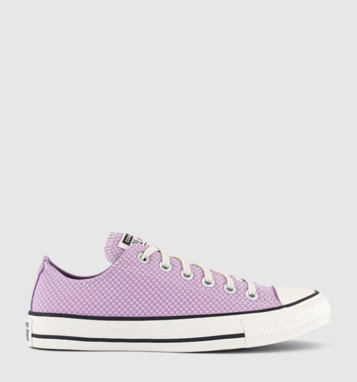 Converse Converse All Star Low Trainers Classic Amethyst Egret Black