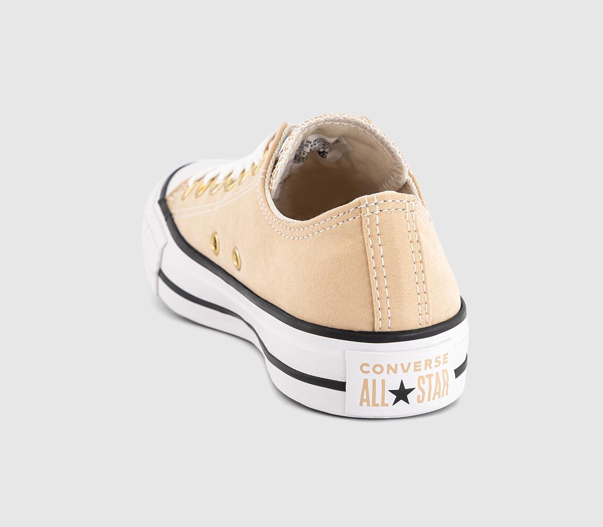 ConverseConverse All Star Low Trainers ConverseConverse All Star Low TrainersCoastal Dune White Gold