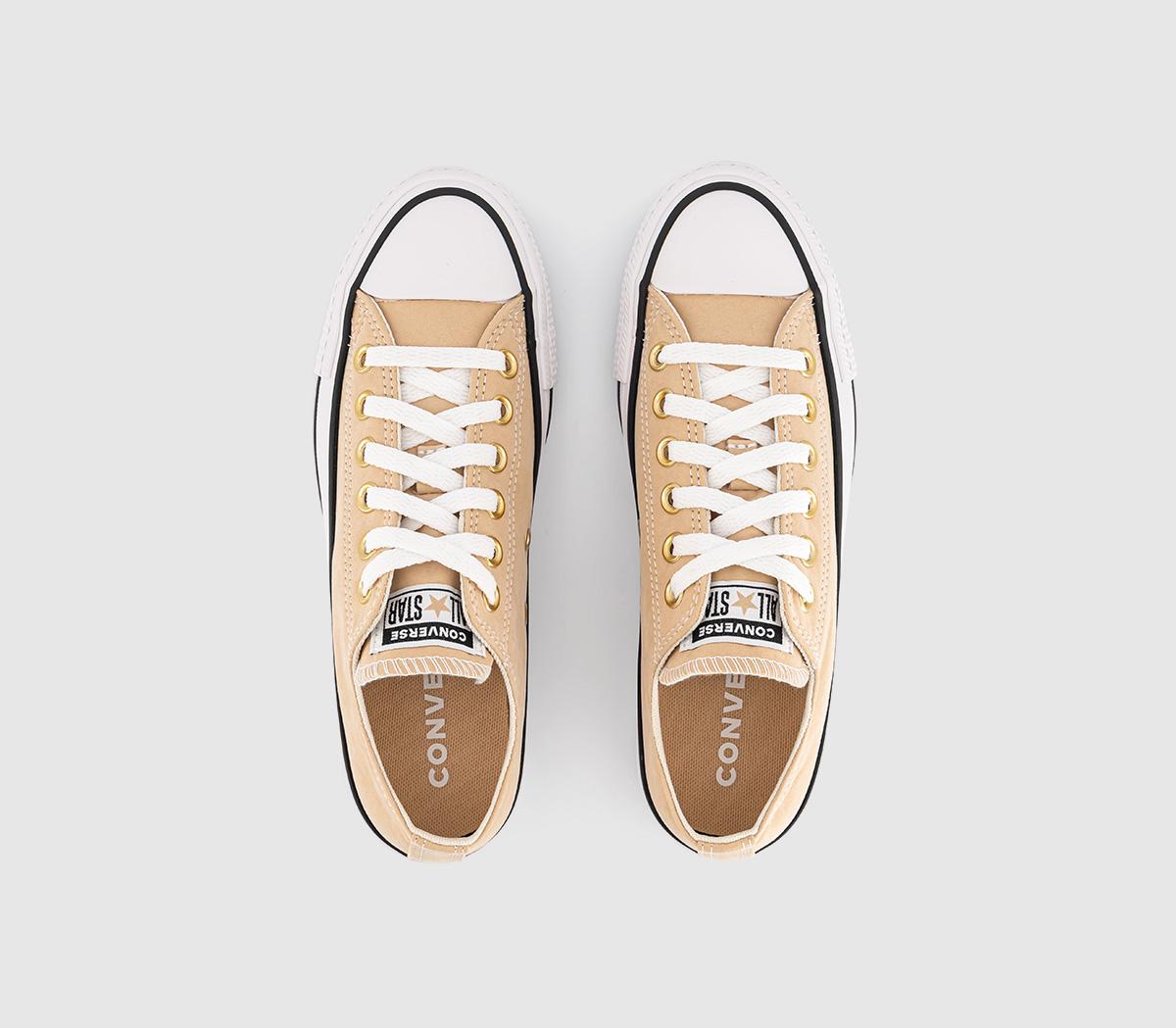 ConverseConverse All Star Low Trainers ConverseConverse All Star Low TrainersCoastal Dune White Gold