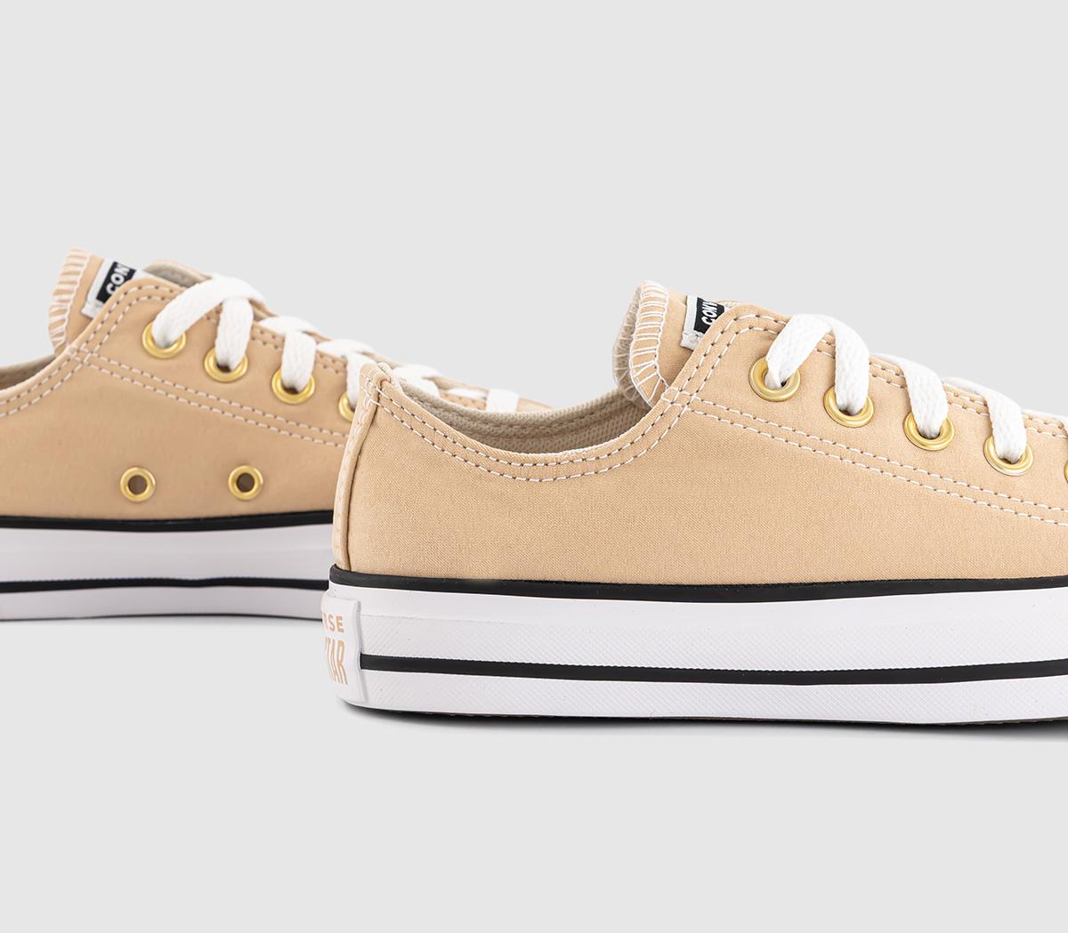 ConverseConverse All Star Low Trainers ConverseConverse All Star Low TrainersCoastal Dune White Gold