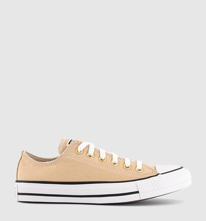 Converse Converse All Star Low Trainers Coastal Dune White Gold
