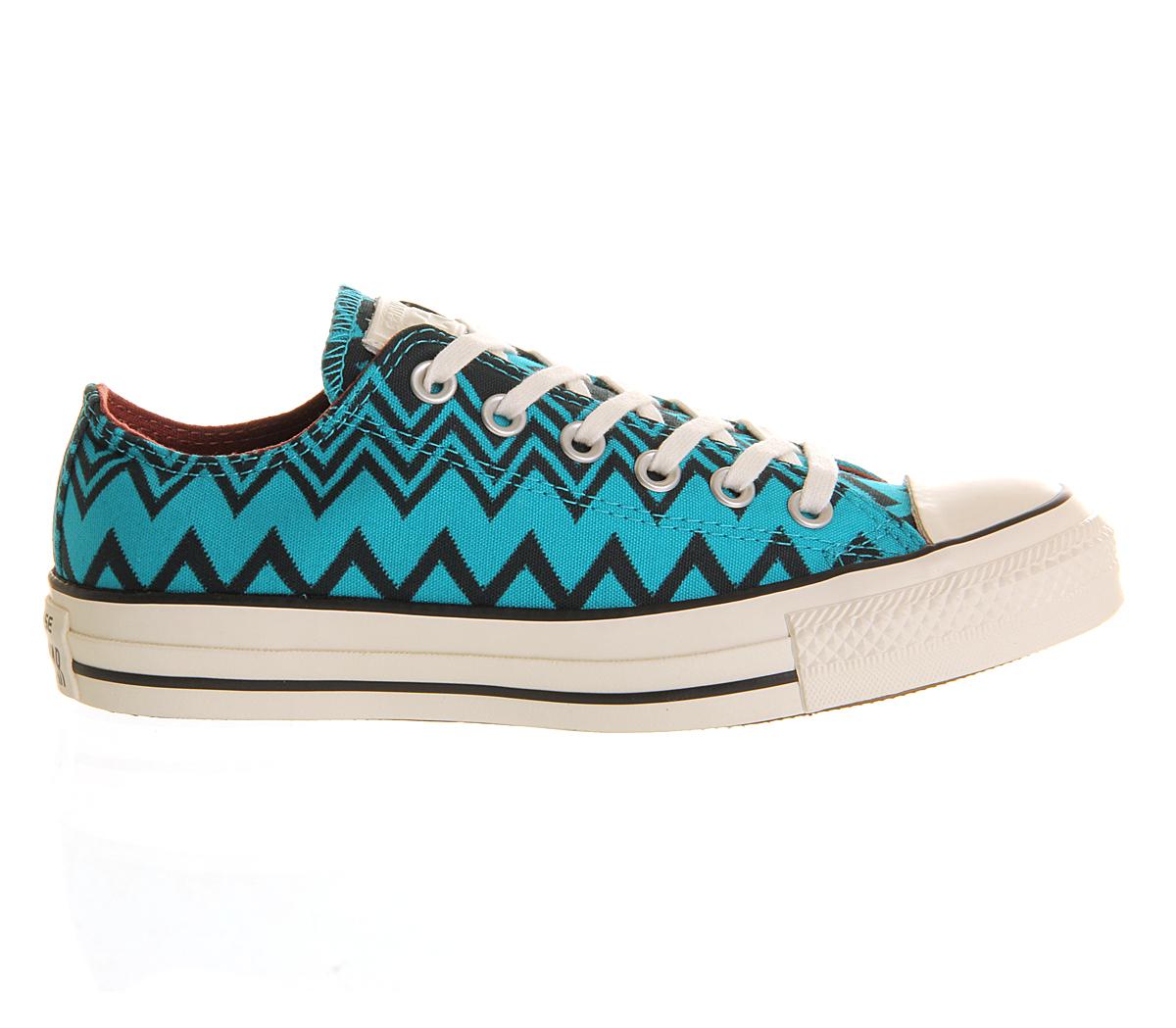 Converse All Star Low Missoni Mediterranean Black - Women's Trainers