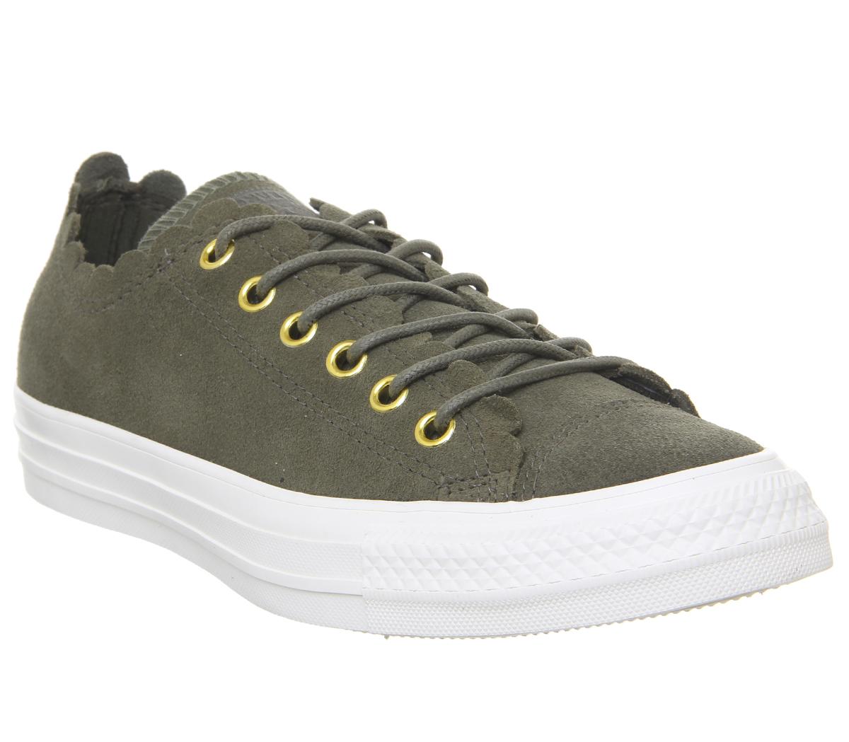 ConverseConverse All Star Low TrainersField Surplus Gold Frill