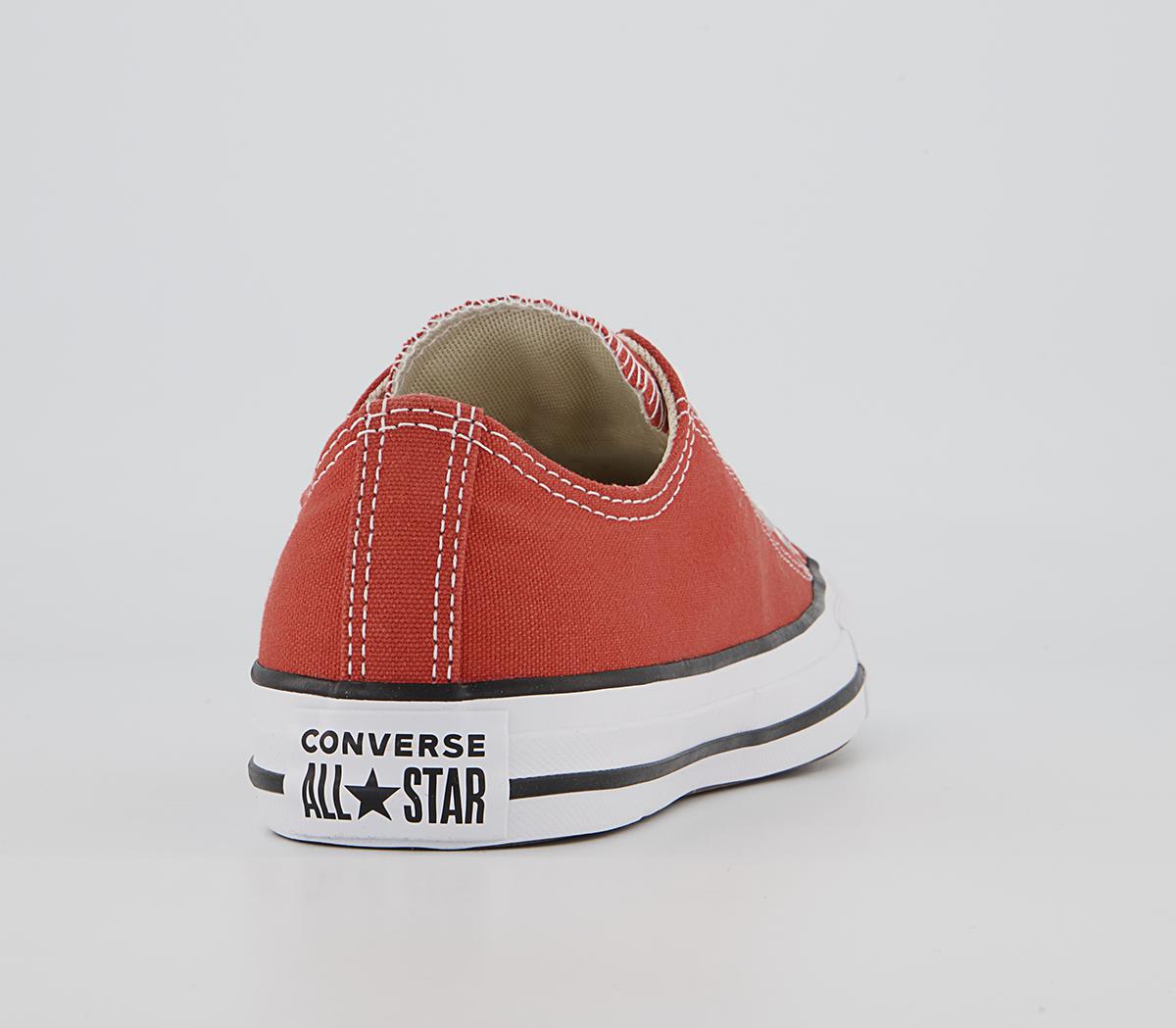 Converse Converse All Star Low Trainers Converse Converse All Star Low Trainers Fire Opal