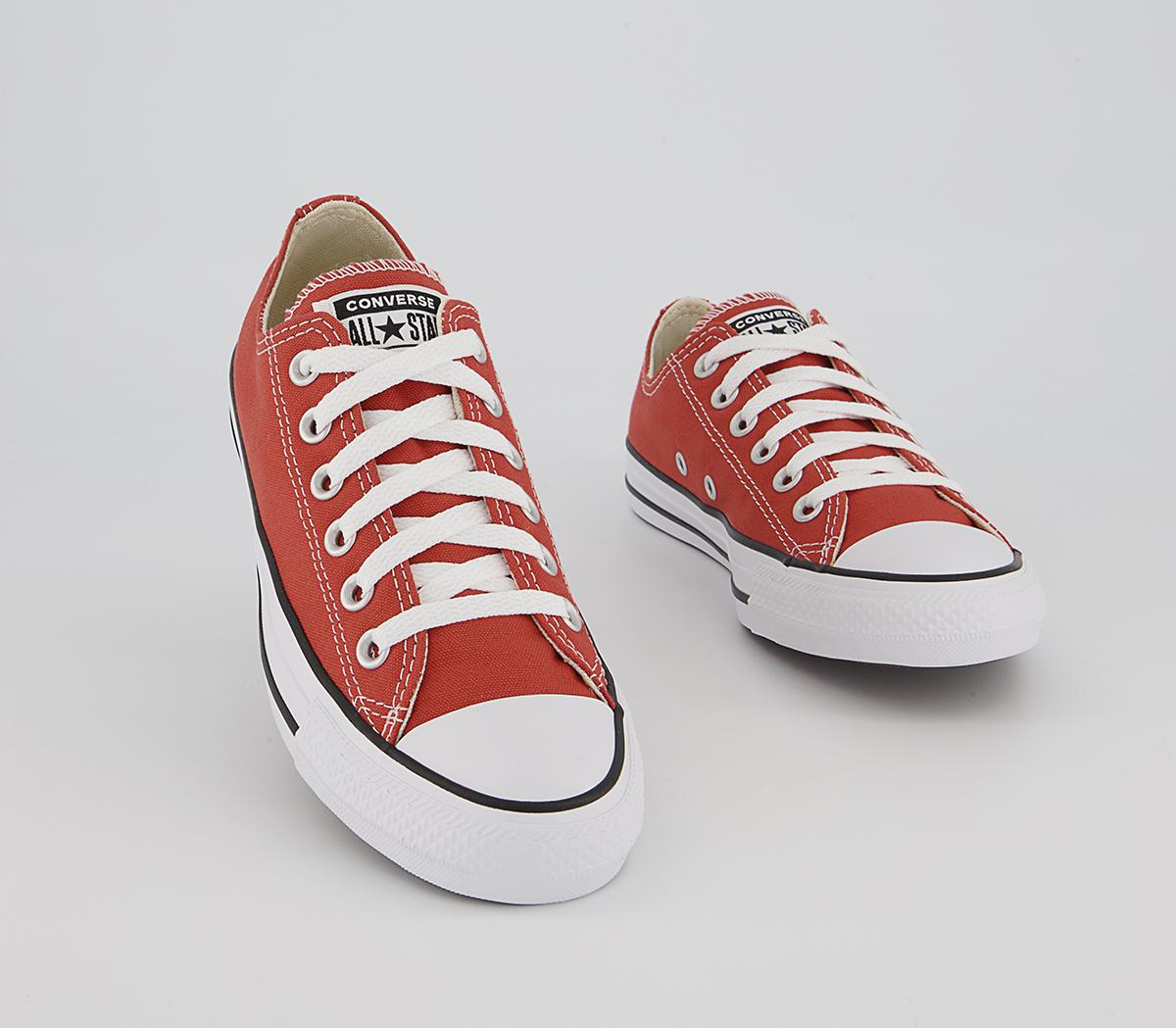Converse Converse All Star Low Trainers Converse Converse All Star Low Trainers Fire Opal