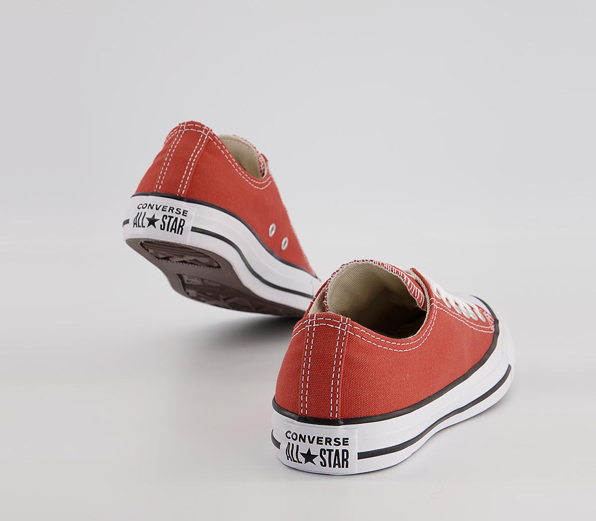 Converse Converse All Star Low Trainers Converse Converse All Star Low Trainers Fire Opal