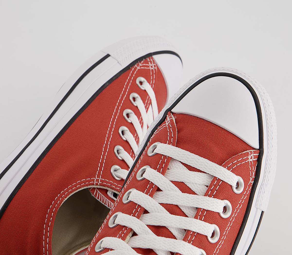 Converse Converse All Star Low Trainers Converse Converse All Star Low Trainers Fire Opal