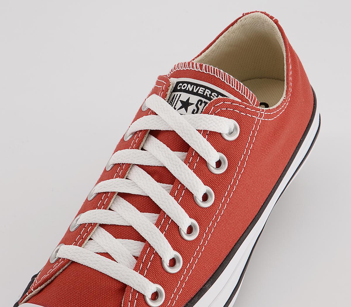 Converse Converse All Star Low Trainers Converse Converse All Star Low Trainers Fire Opal