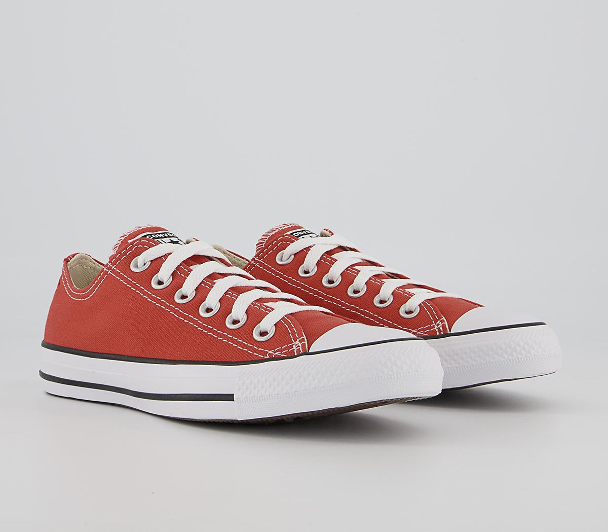 Converse Converse All Star Low Trainers Converse Converse All Star Low Trainers Fire Opal