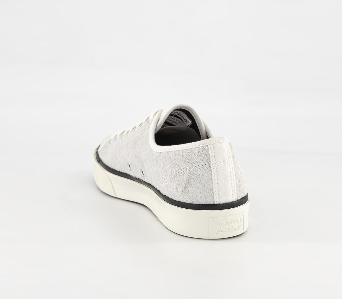 ConverseJack Purcell TrainersClot White Black Grey
