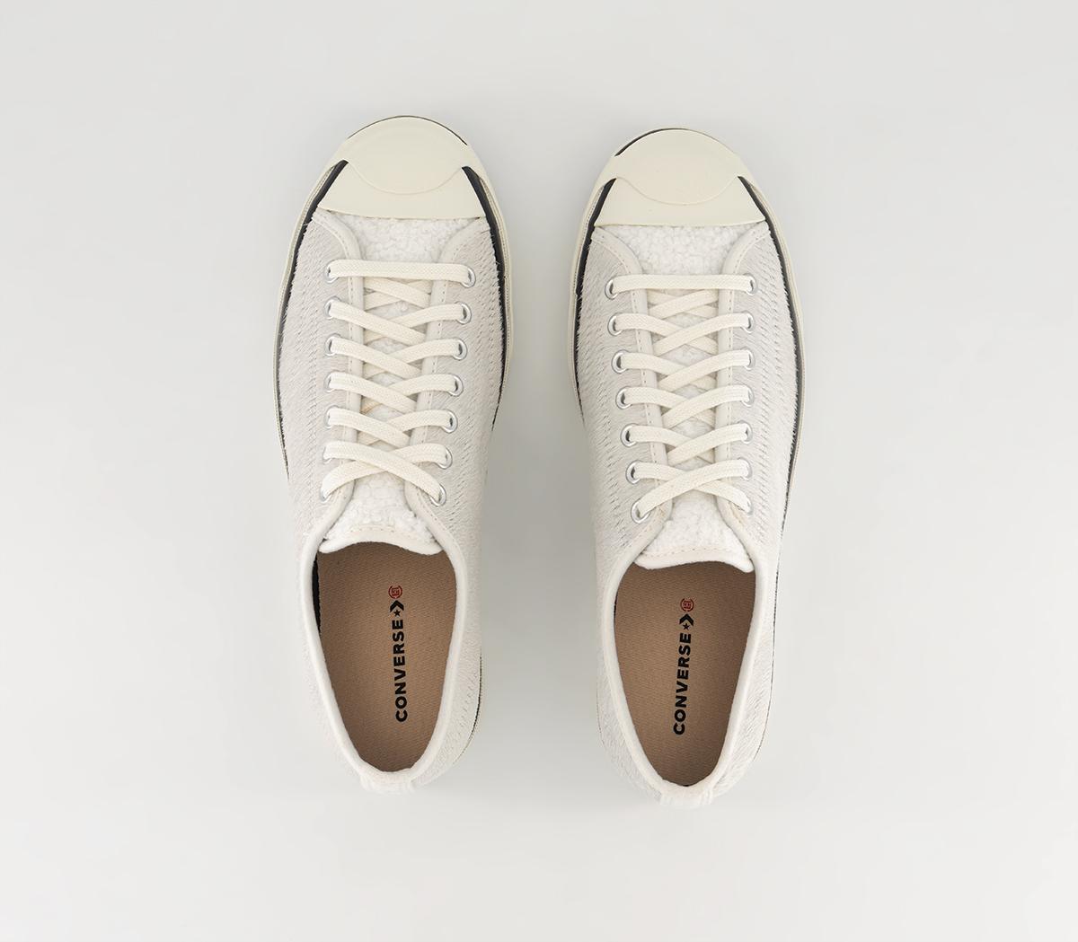ConverseJack Purcell TrainersClot White Black Grey