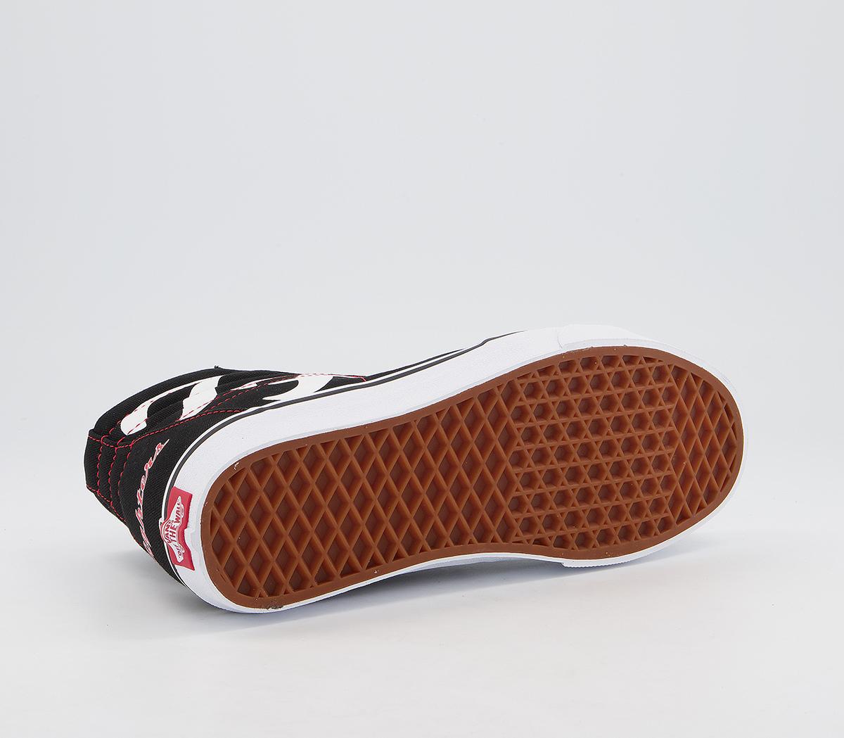 VansSk8 Hi TrainersFoo Fighters Black