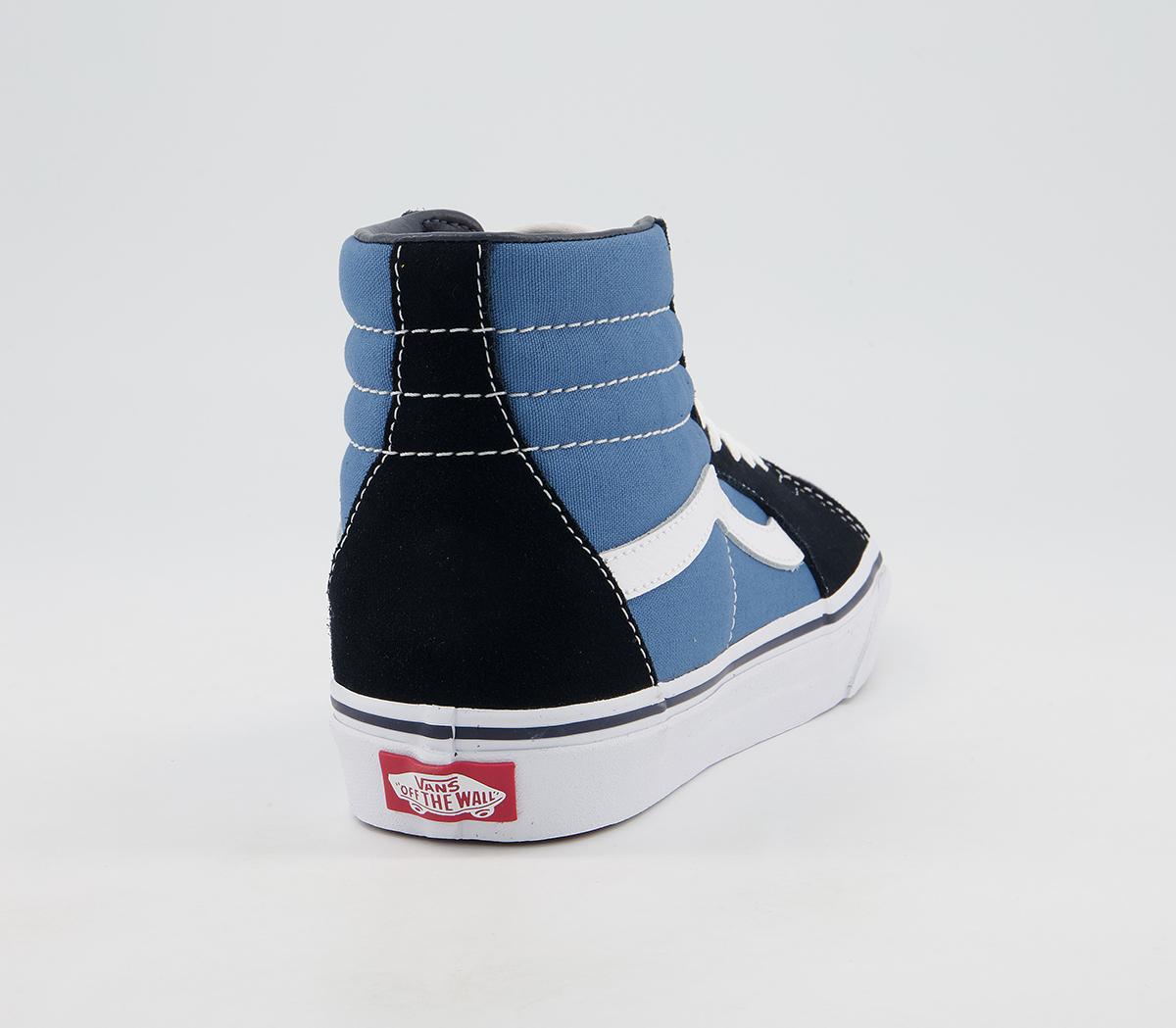 Vans Sk8 Hi Trainers Vans Sk8 Hi Trainers Navy
