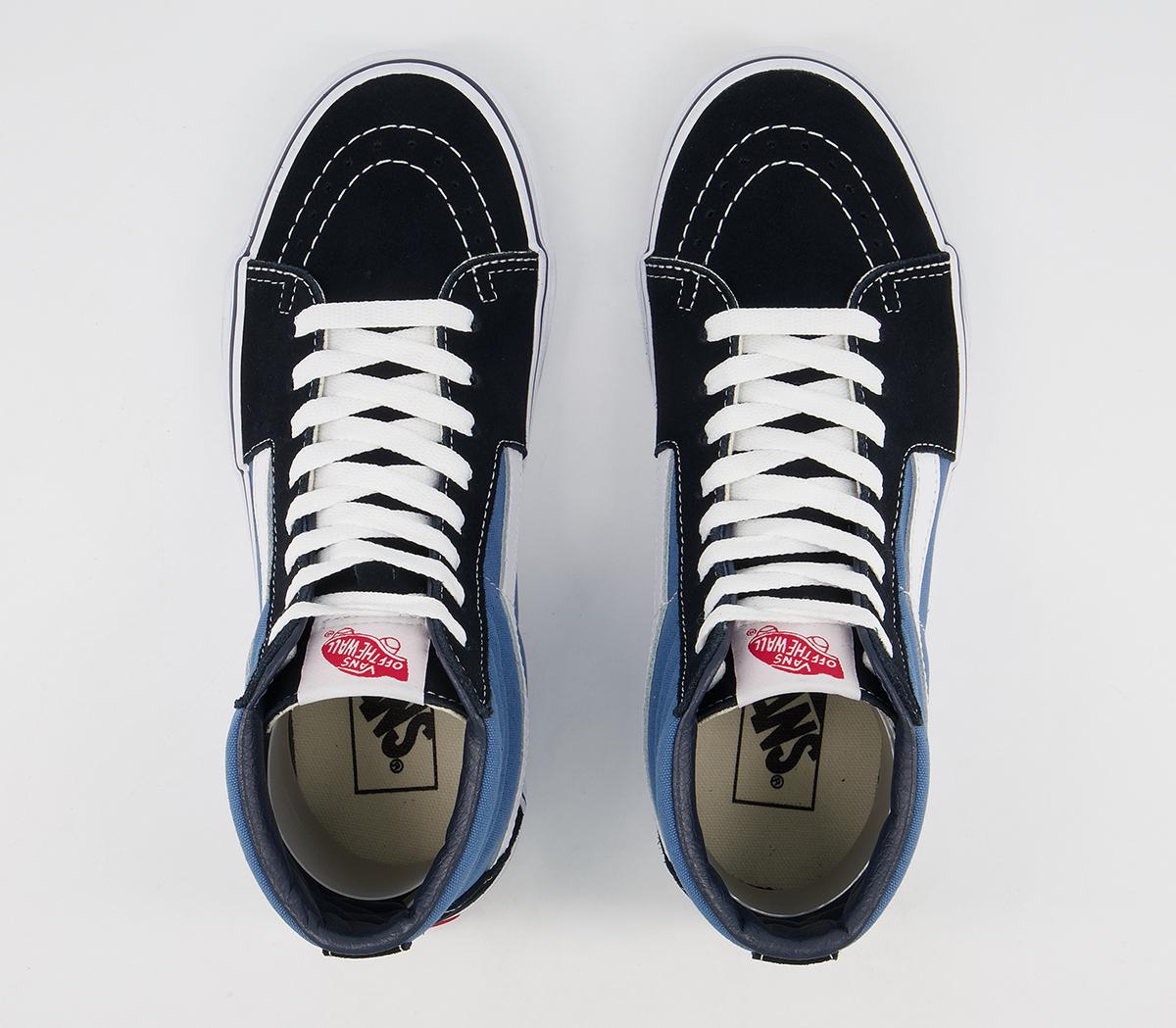 Vans Sk8 Hi Trainers Vans Sk8 Hi Trainers Navy
