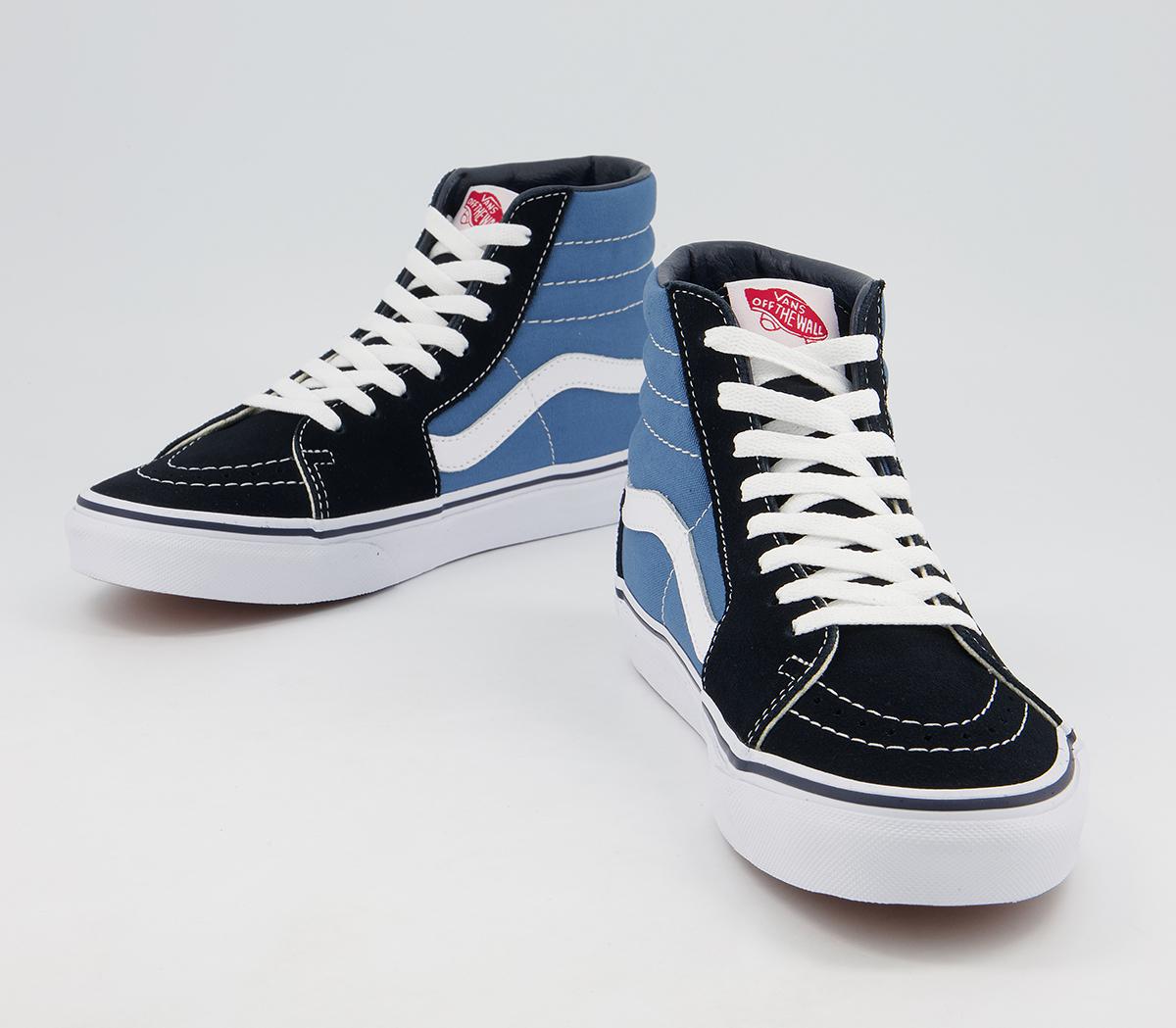 Vans Sk8 Hi Trainers Vans Sk8 Hi Trainers Navy