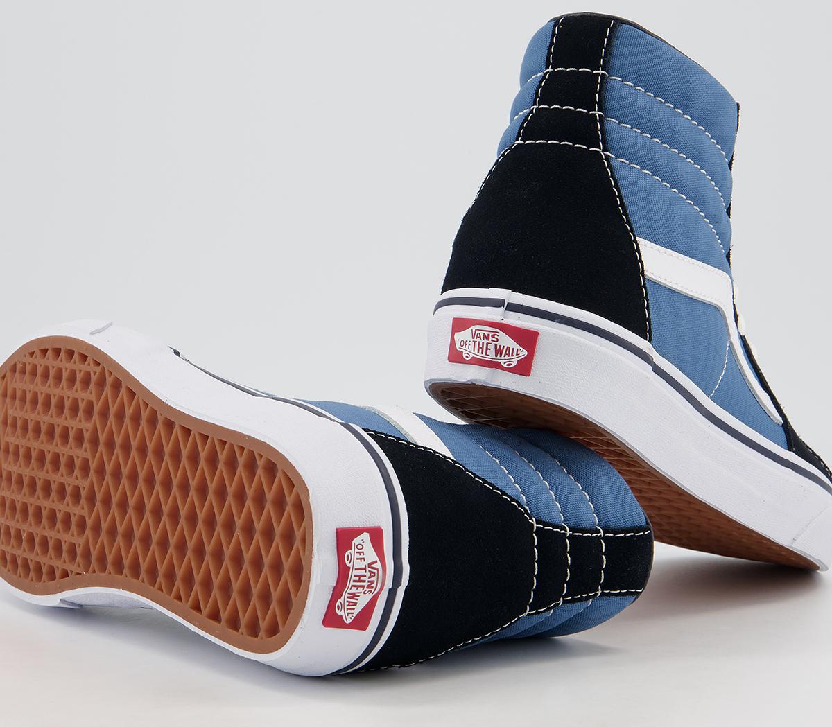 Vans Sk8 Hi Trainers Vans Sk8 Hi Trainers Navy