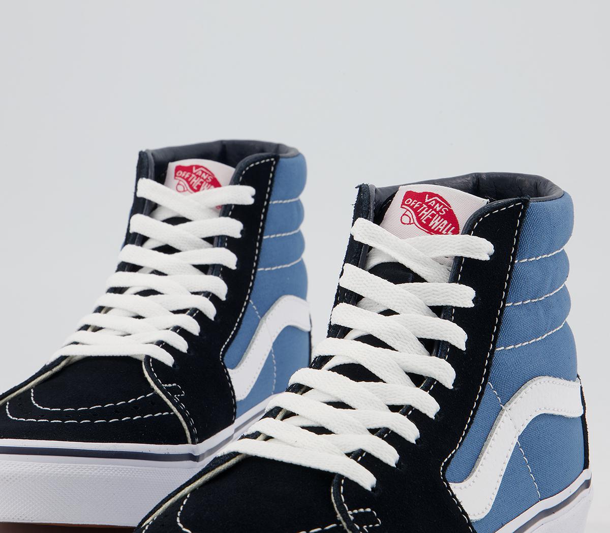 Vans Sk8 Hi Trainers Vans Sk8 Hi Trainers Navy