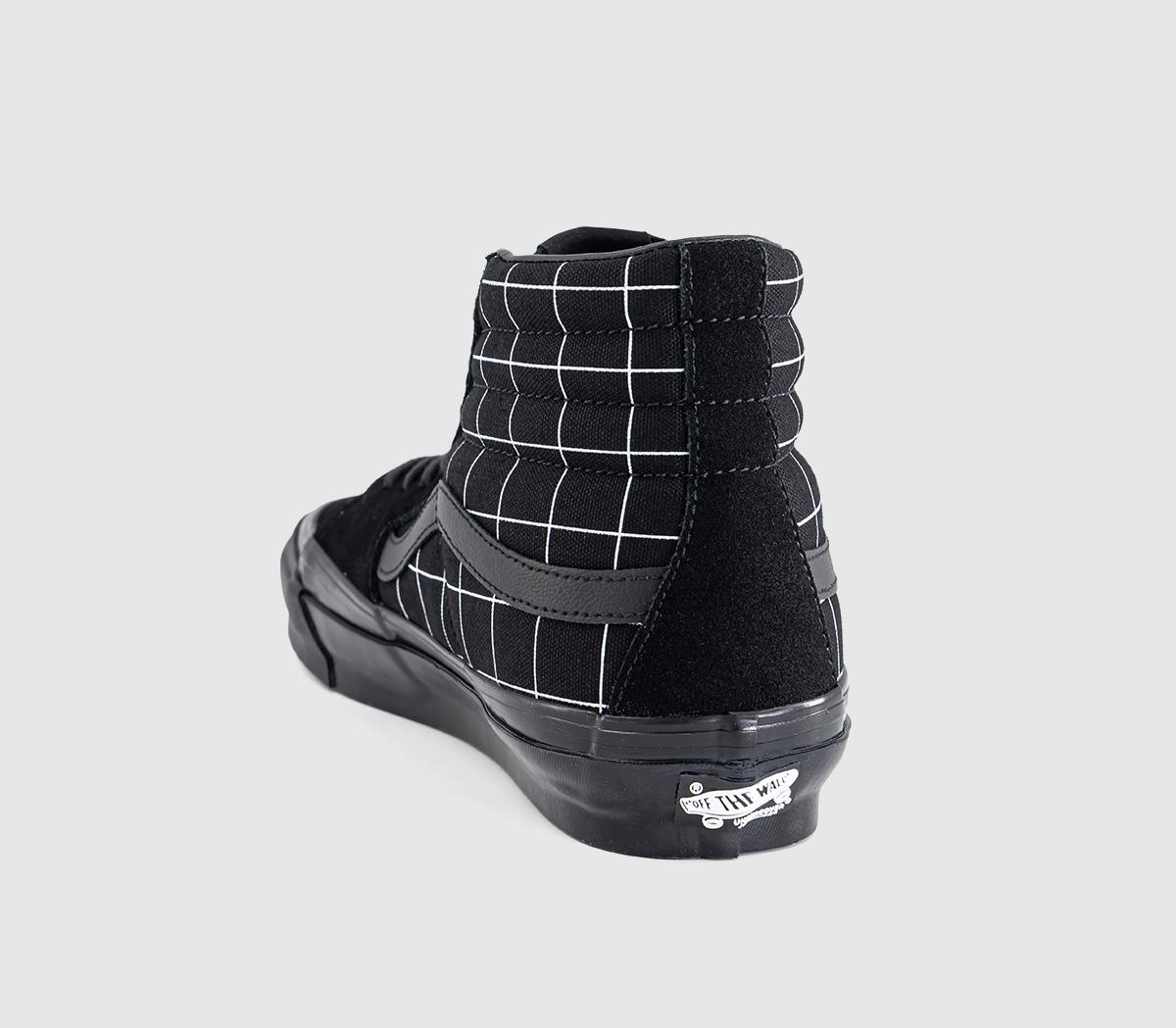 VansSk8 Hi TrainersUndercover Black