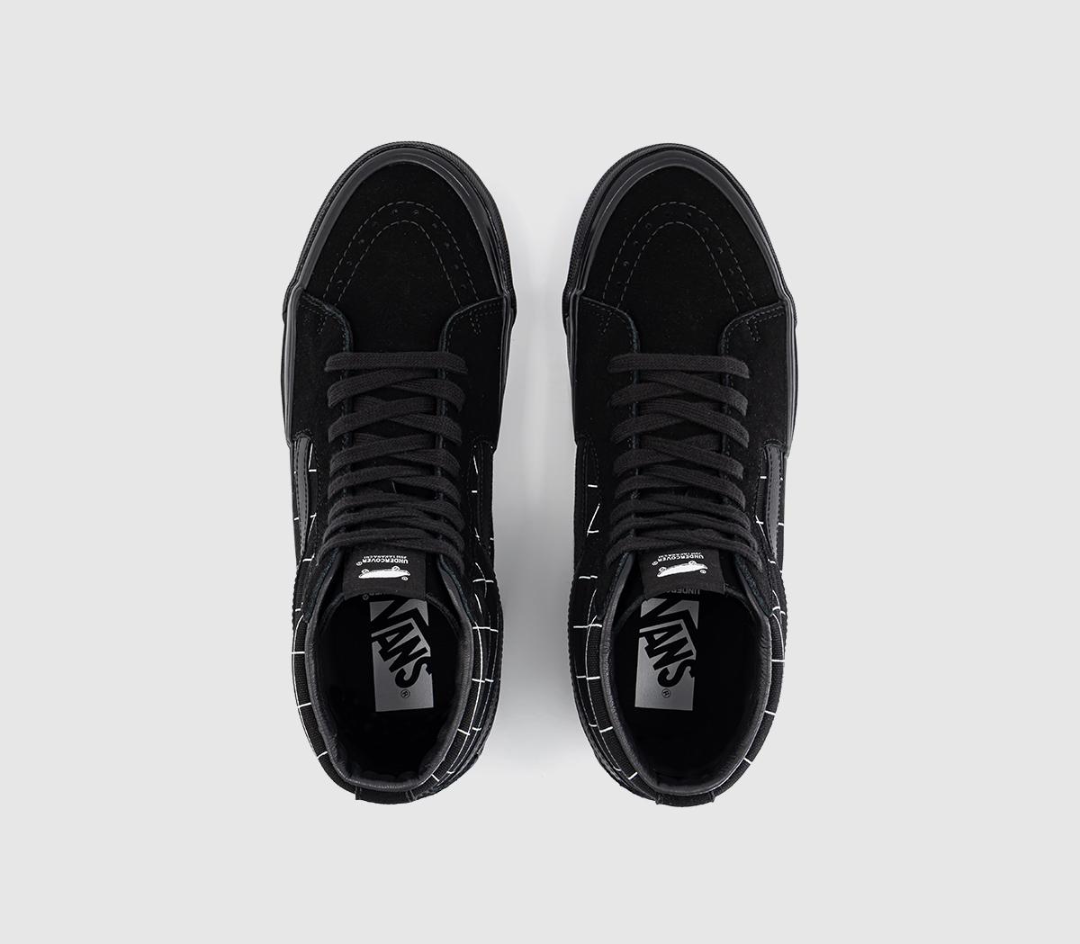 VansSk8 Hi TrainersUndercover Black