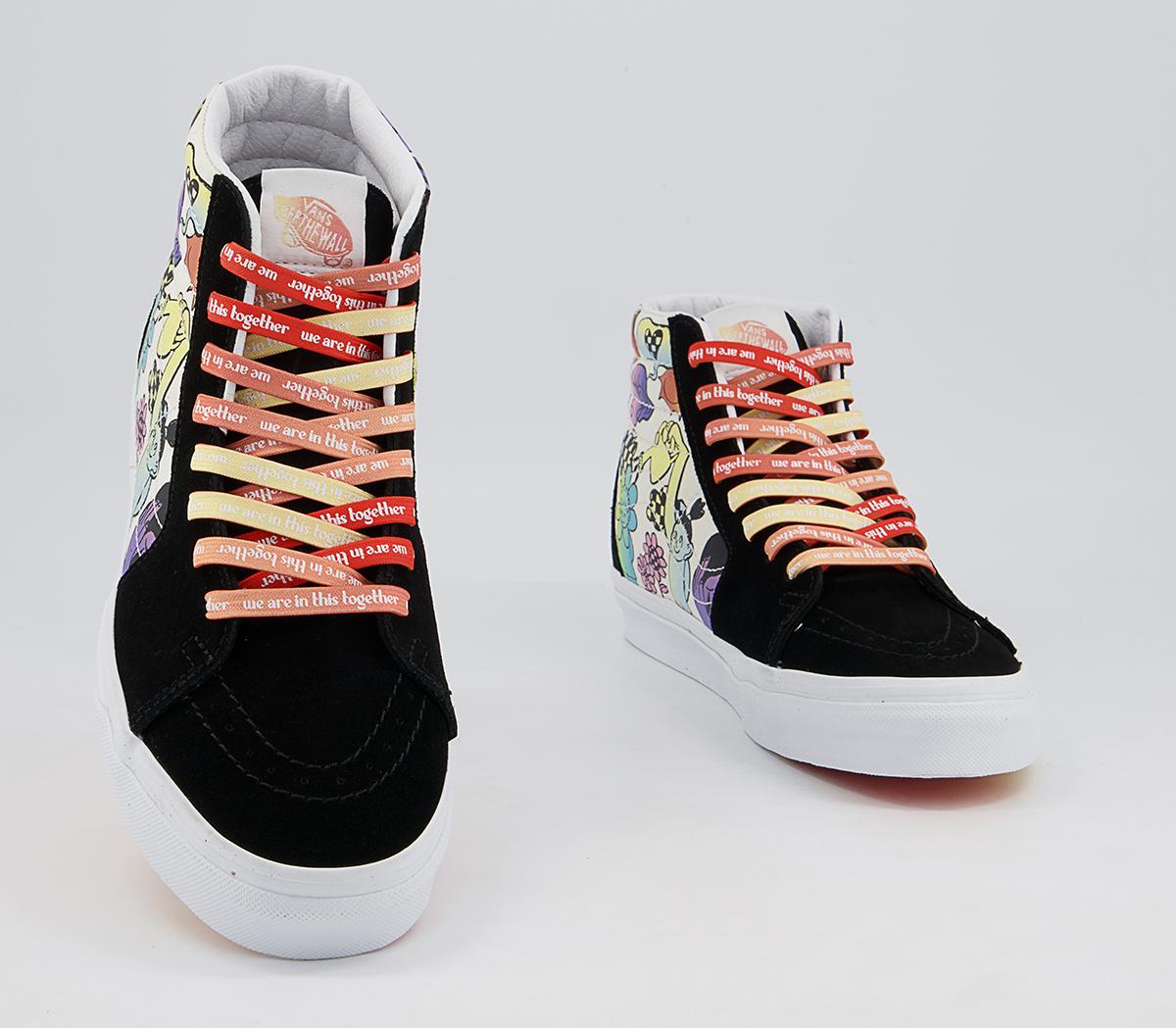 Vans Sk8 Hi Trainers Vans Sk8 Hi Trainers Cultivate Care Multi