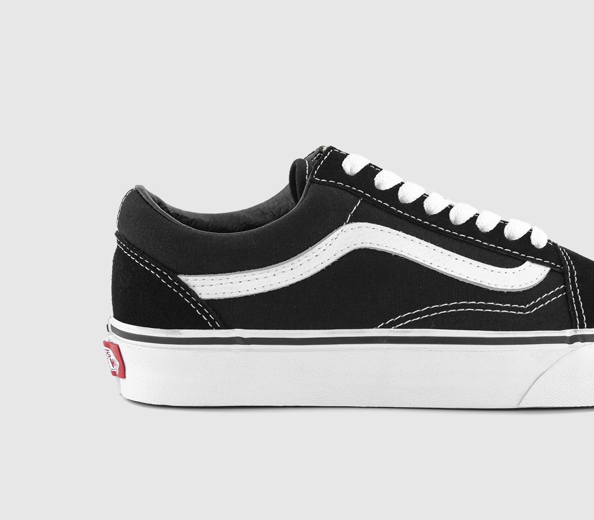 Vans Old Skool Trainers Black - Unisex Sports