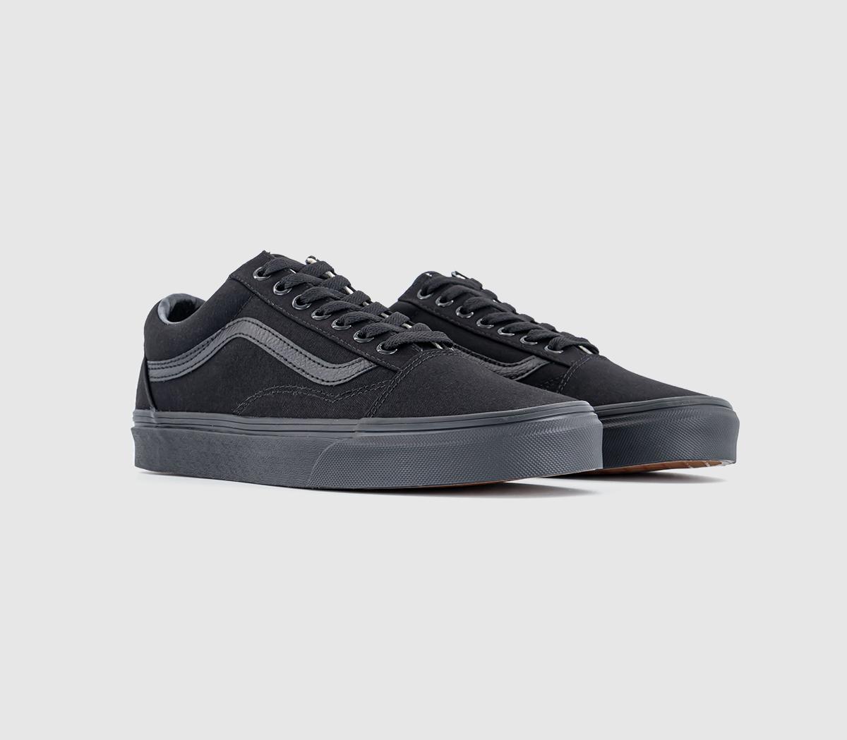 Vans Old Skool Trainers Black - Unisex Sports