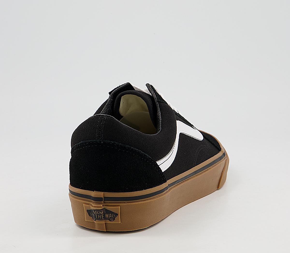Vans Old Skool Trainers Vans Old Skool Trainers Black White