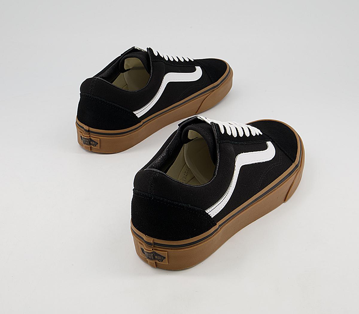 Vans Old Skool Trainers Vans Old Skool Trainers Black White