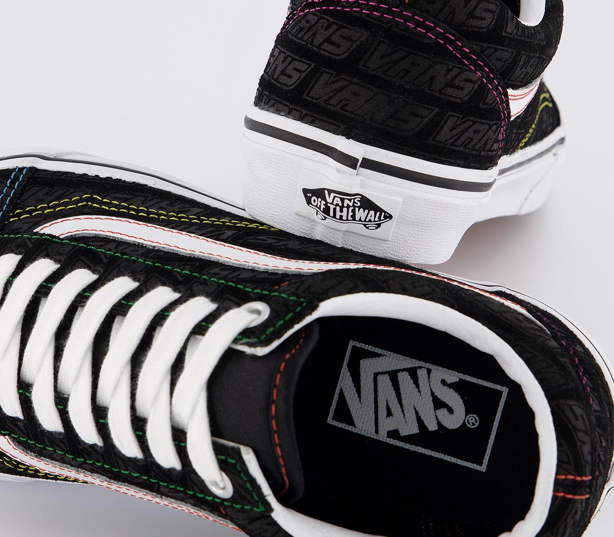 VansOld Skool TrainersBlack True White Emboss