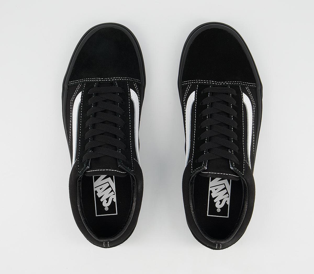 Vans Old Skool Trainers Vans Old Skool Trainers Black Black True White