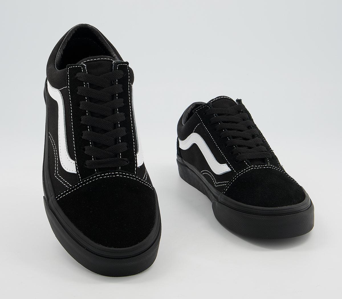 Vans Old Skool Trainers Vans Old Skool Trainers Black Black True White