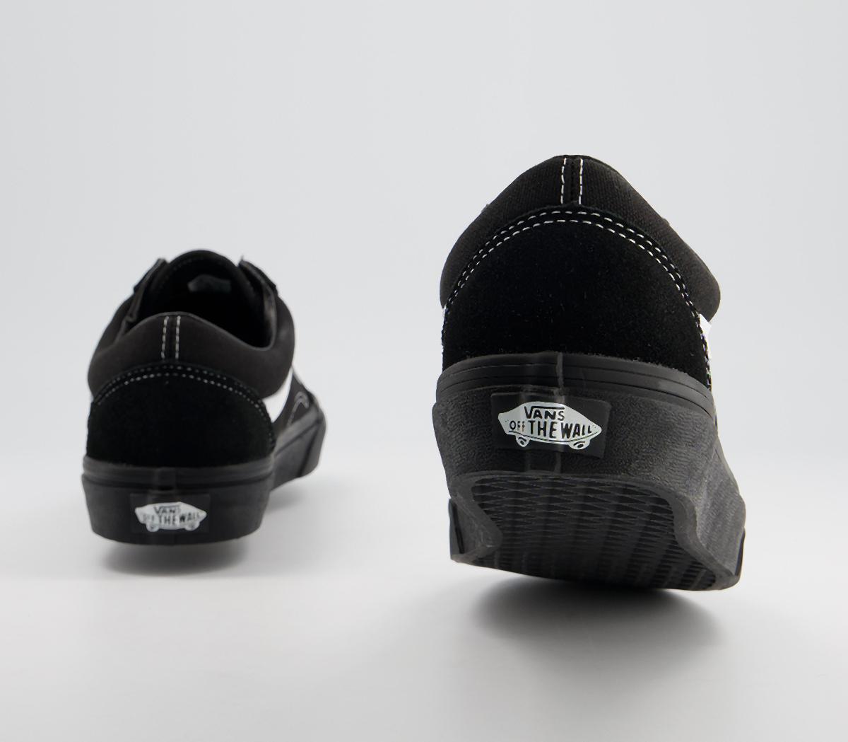 Vans Old Skool Trainers Vans Old Skool Trainers Black Black True White