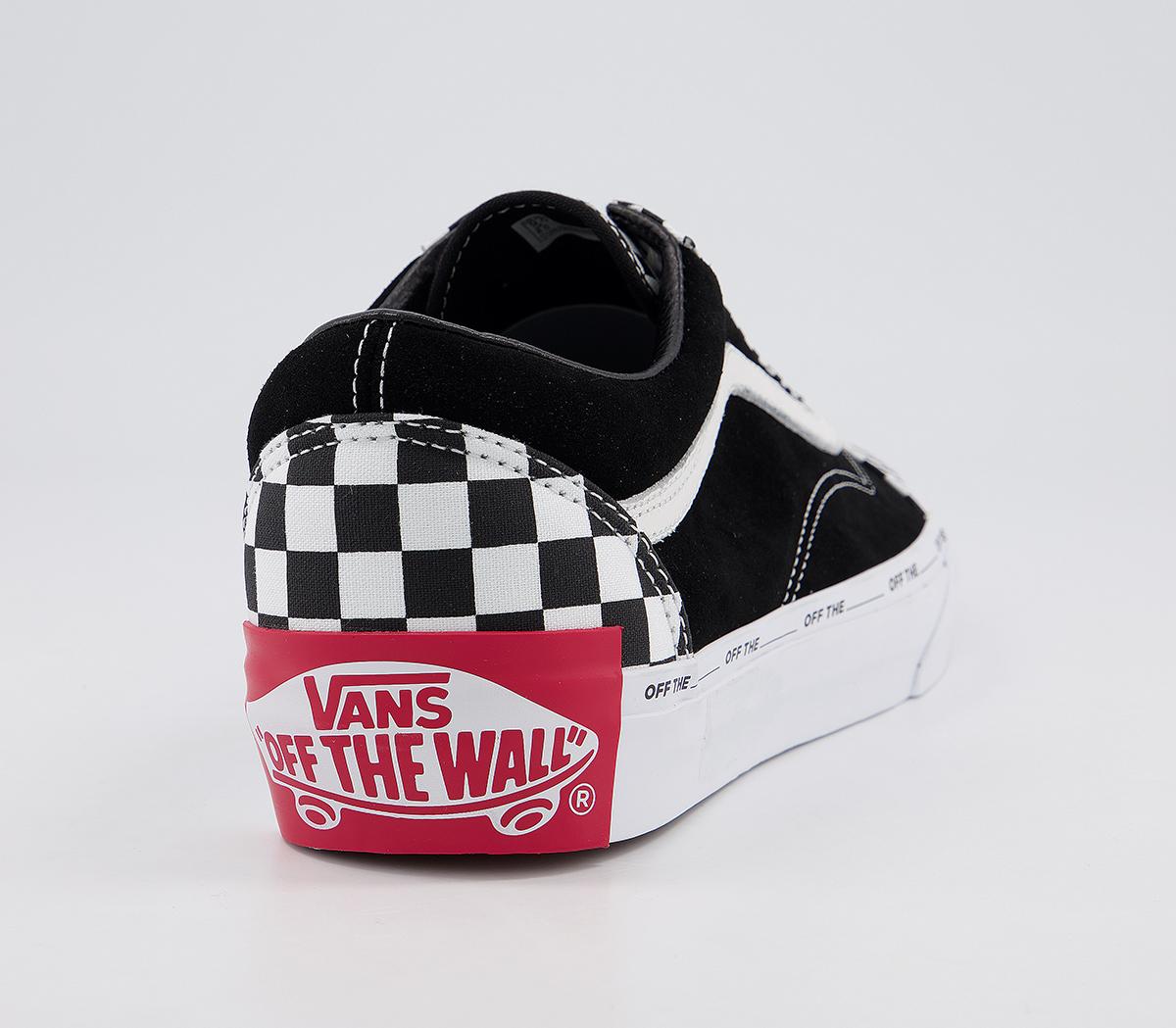 Vans Old Skool Trainers Vans Old Skool Trainers Black White Checkerboard Disarray