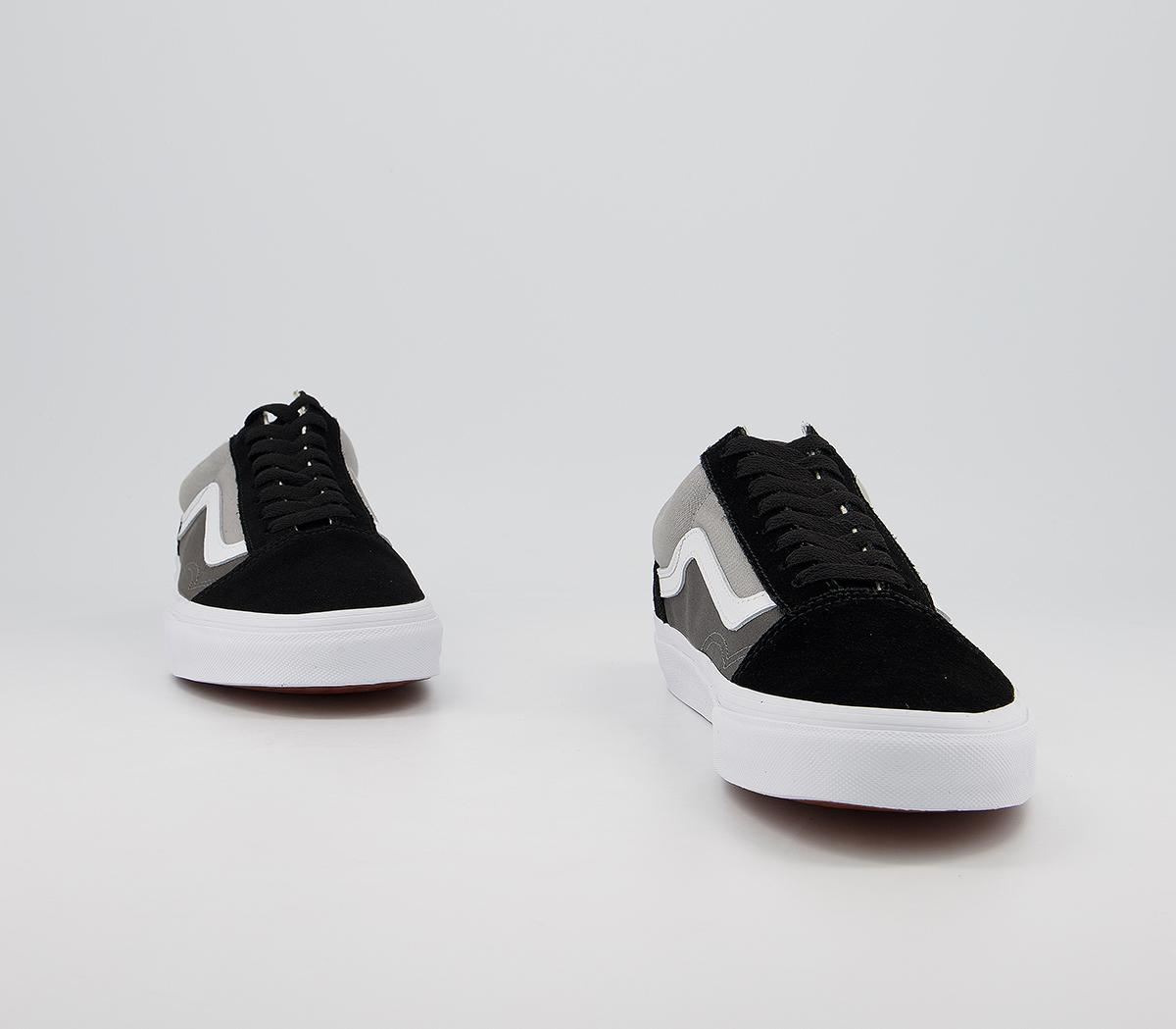 Vans Old Skool Black Drizzle True White - Unisex Sports