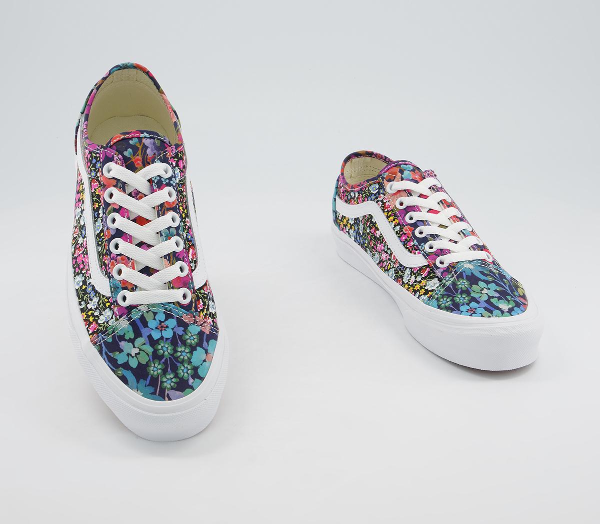 Vans Old Skool Trainers Vans Old Skool Trainers Liberty Black Multi Floral