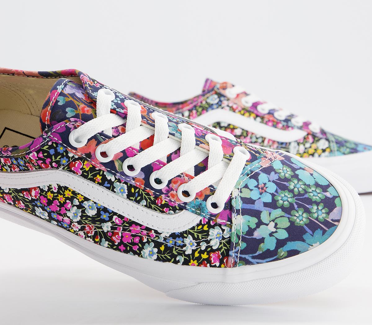 Vans Old Skool Trainers Vans Old Skool Trainers Liberty Black Multi Floral