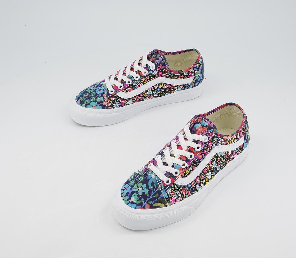 Vans Old Skool Trainers Vans Old Skool Trainers Liberty Black Multi Floral