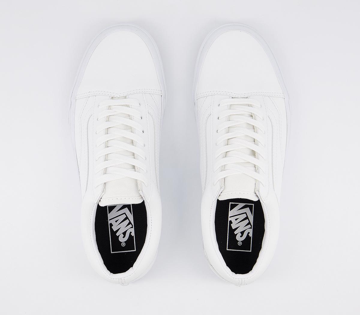 Vans Old Skool Trainers Vans Old Skool Trainers White White