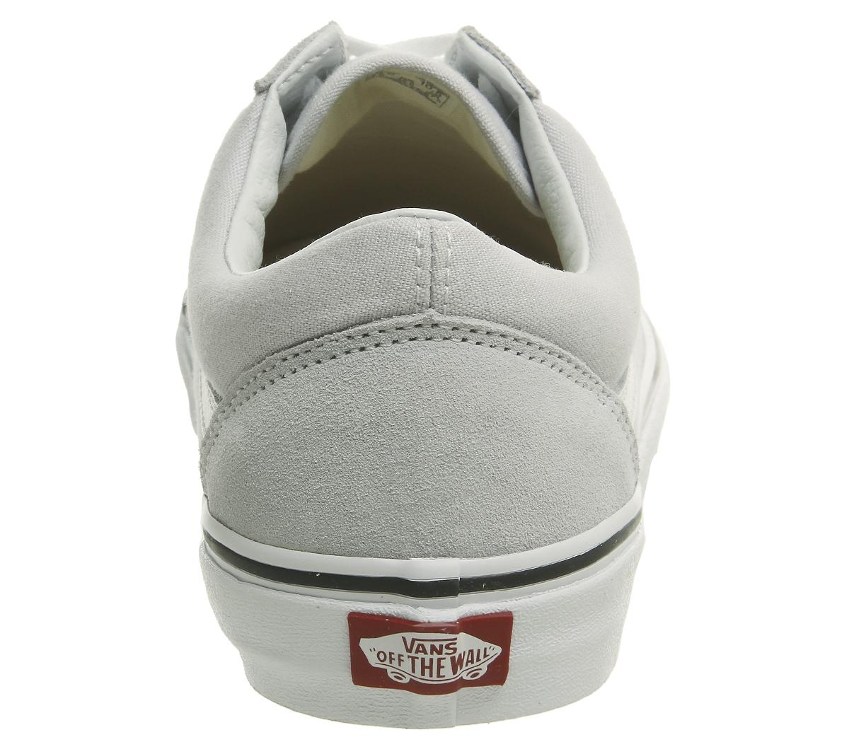VansOld Skool TrainersGray Dawn True White