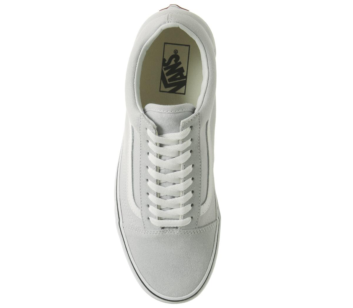 VansOld Skool TrainersGray Dawn True White
