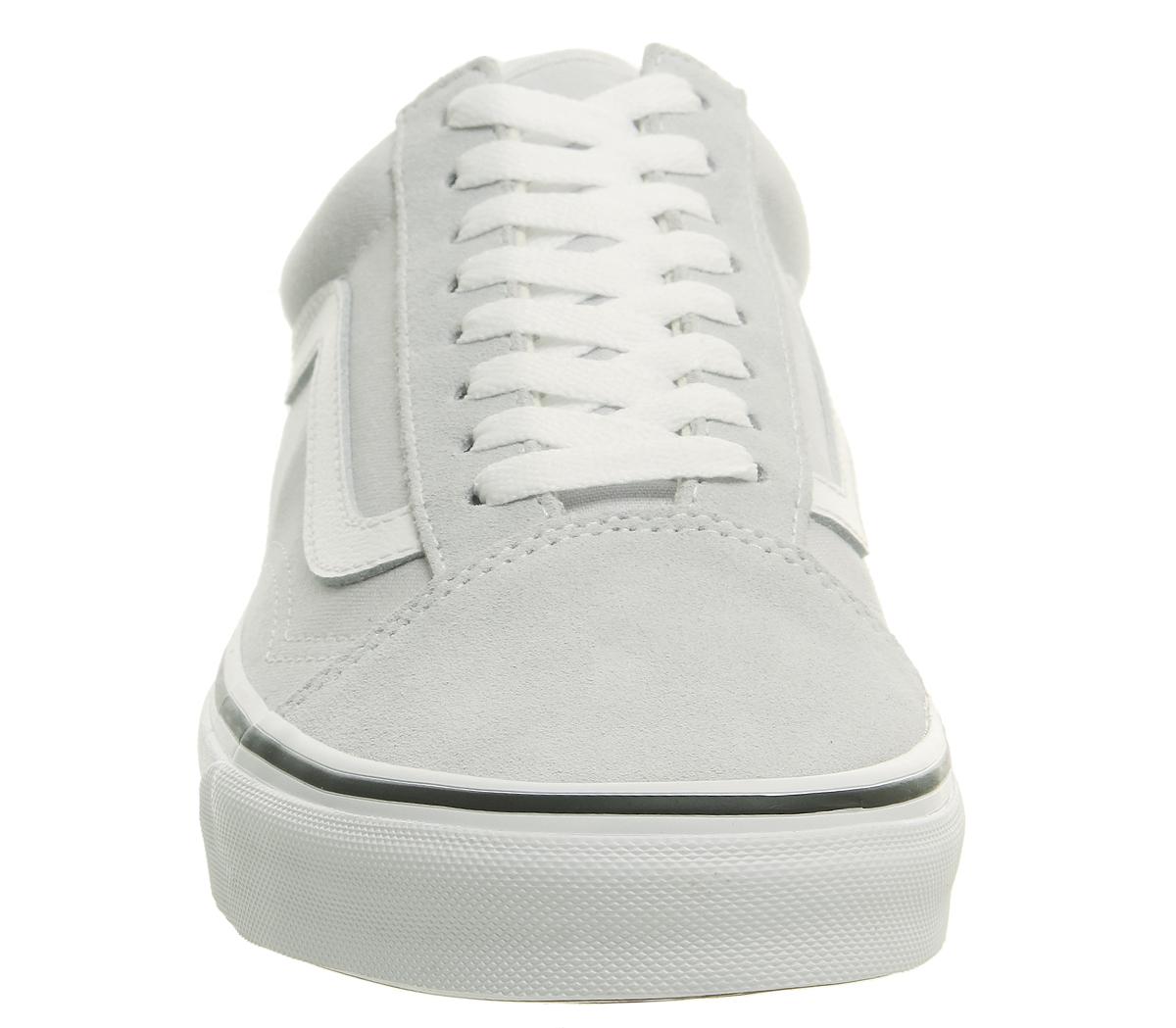 VansOld Skool TrainersGray Dawn True White