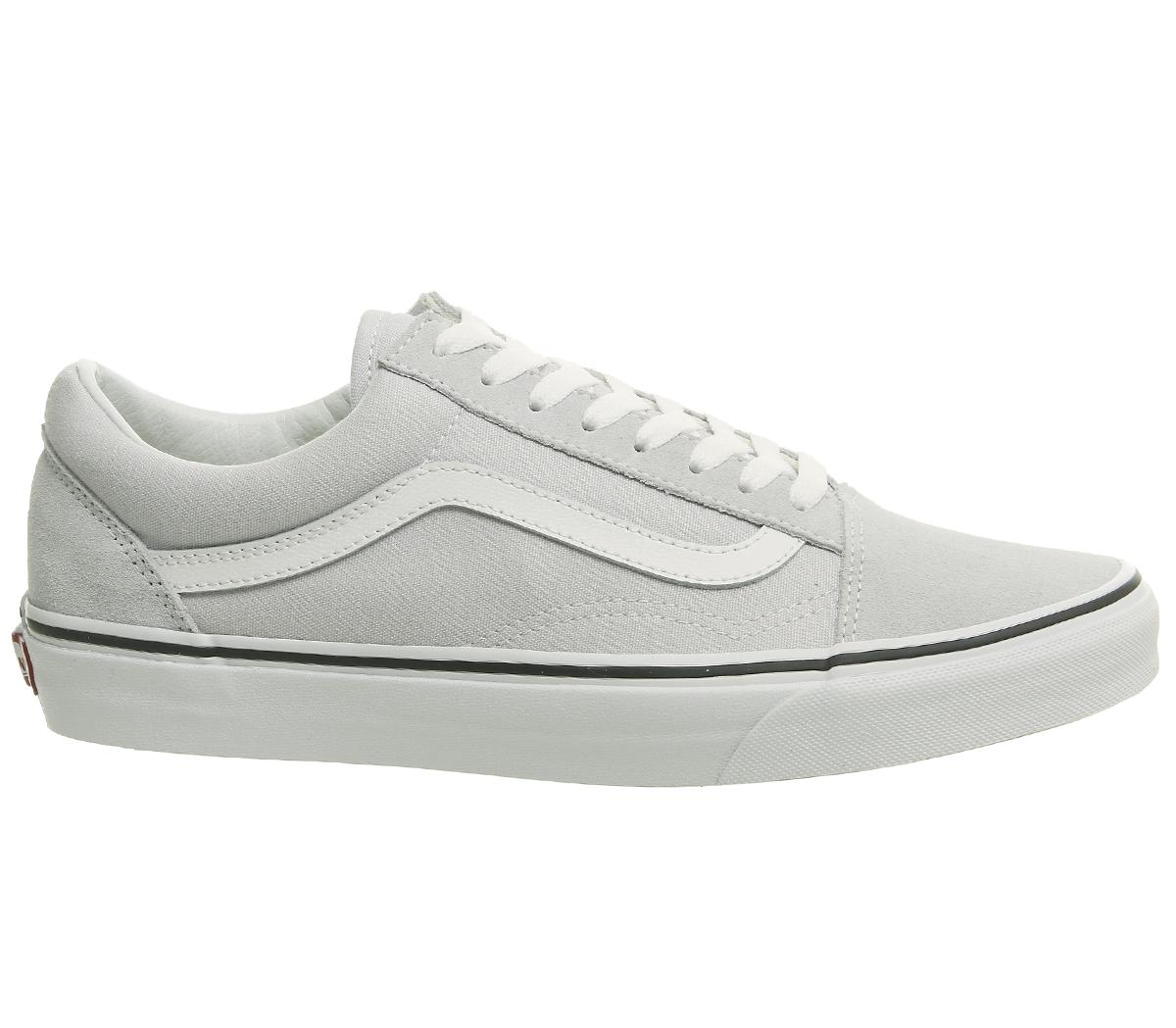 VansOld Skool TrainersGray Dawn True White