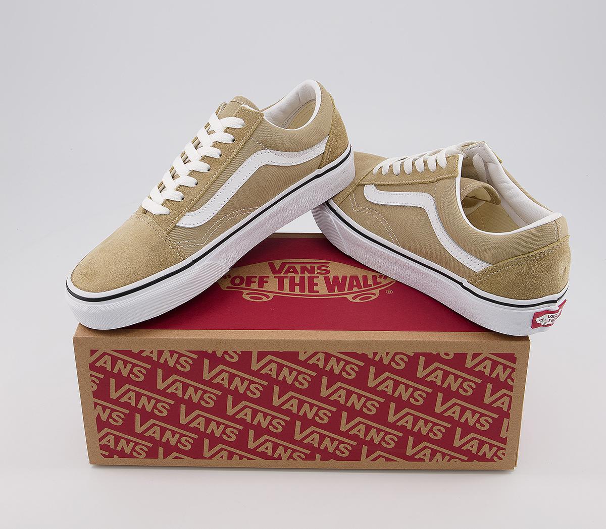 Vans Old Skool Trainers Cornstalk True White Unisex Sports