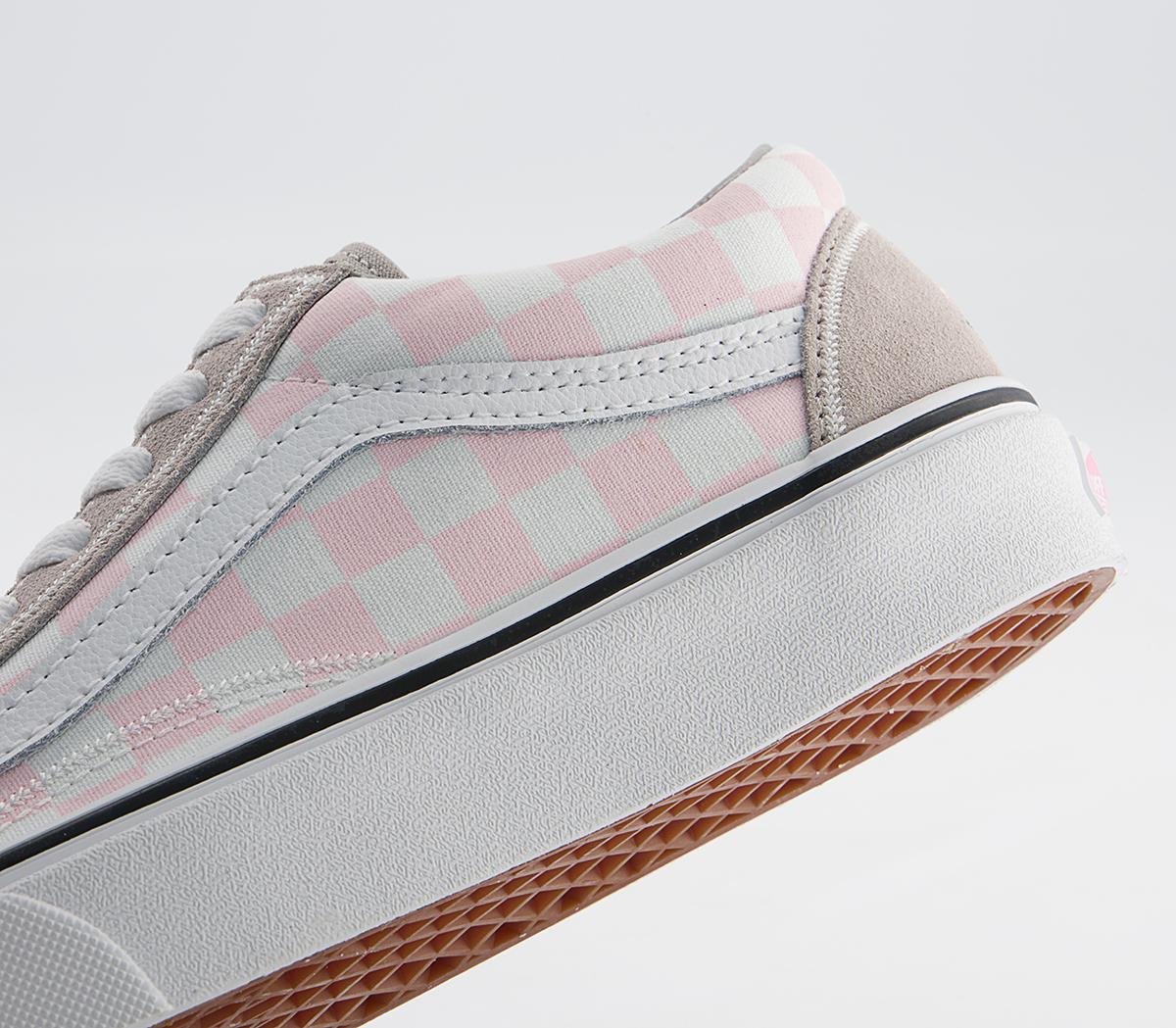Vans Old Skool Trainers Vans Old Skool Trainers Feather Stitch Dove True White Exclusive