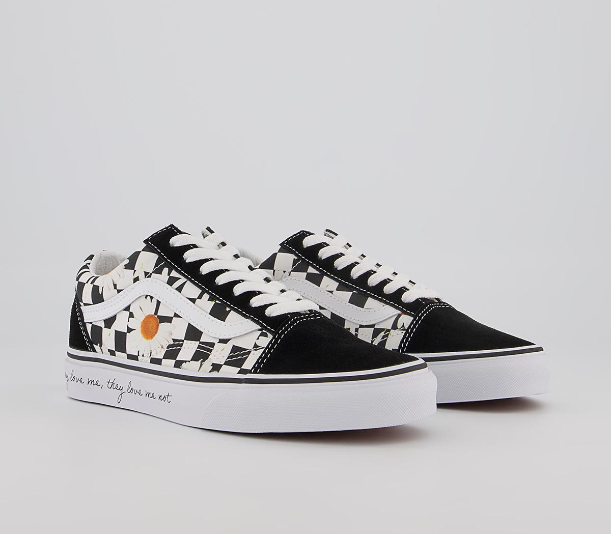 Vans Old Skool Trainers Vans Old Skool Trainers Daisy True White