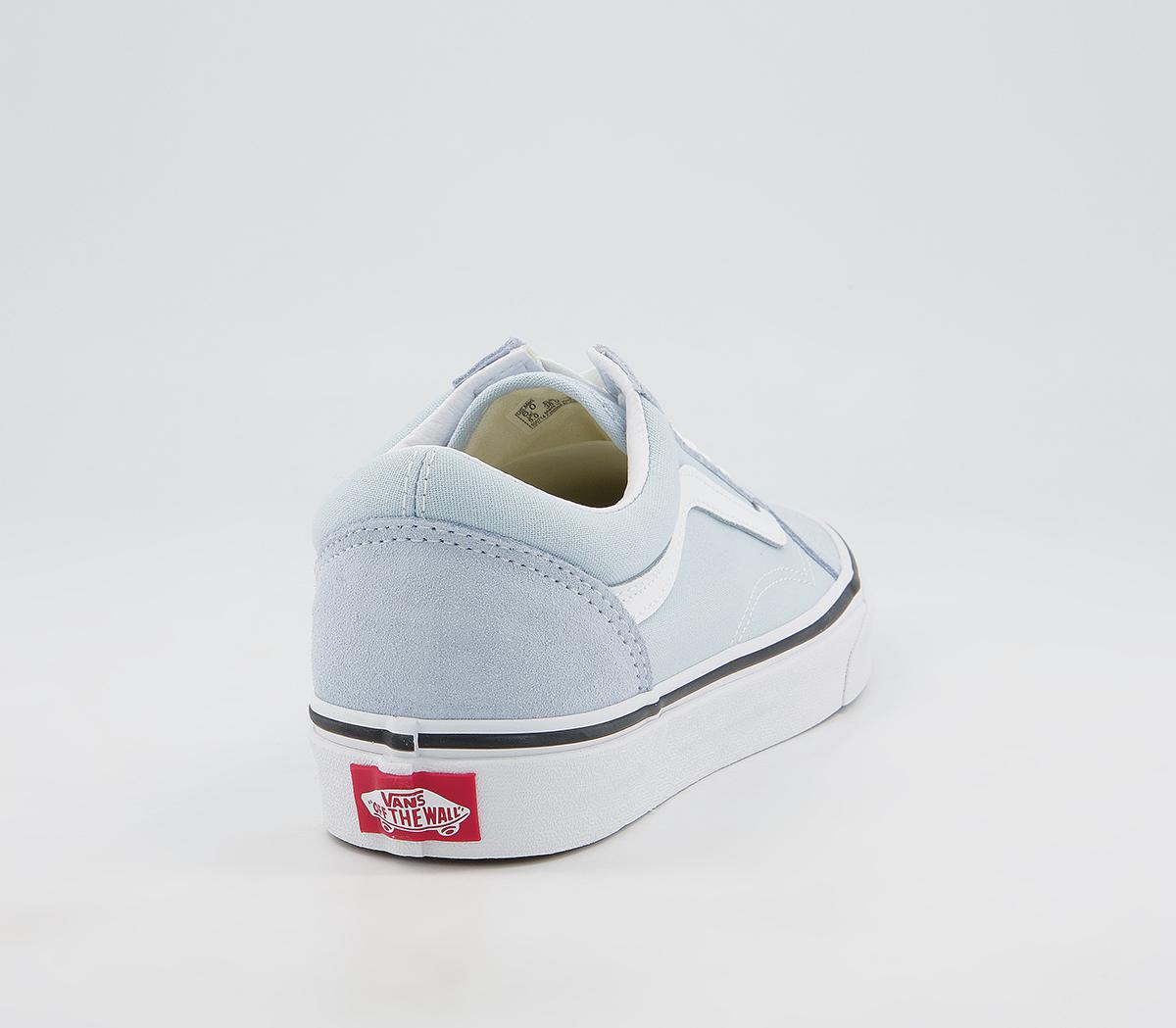 Vans Old Skool Trainers Vans Old Skool Trainers Baby Blue True White